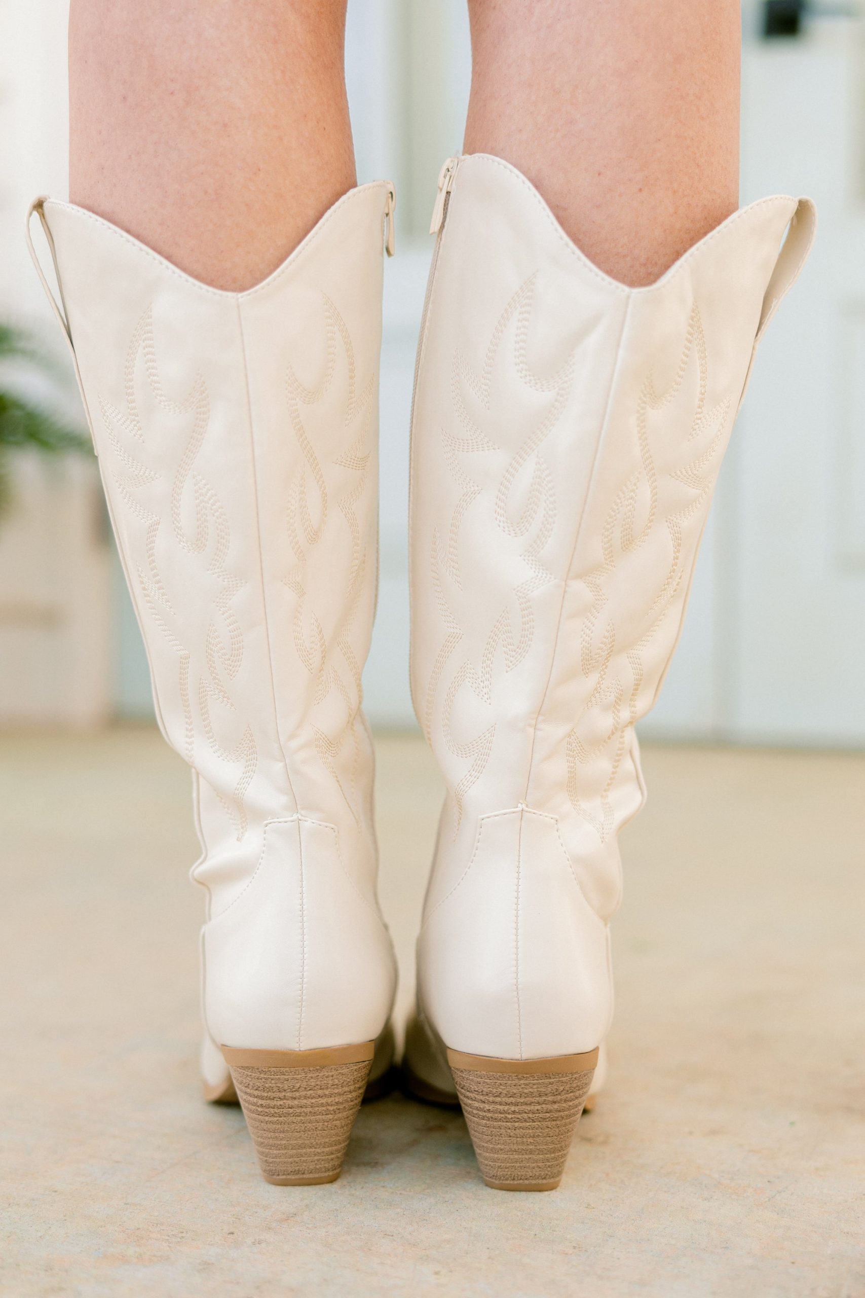 All Good News Boots, Bone - Image 5