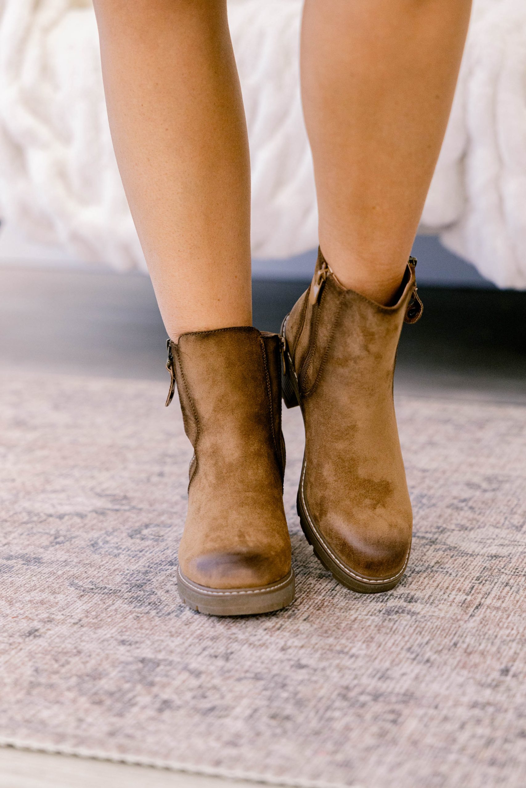 If I Only Knew Booties, New Tan - Image 2