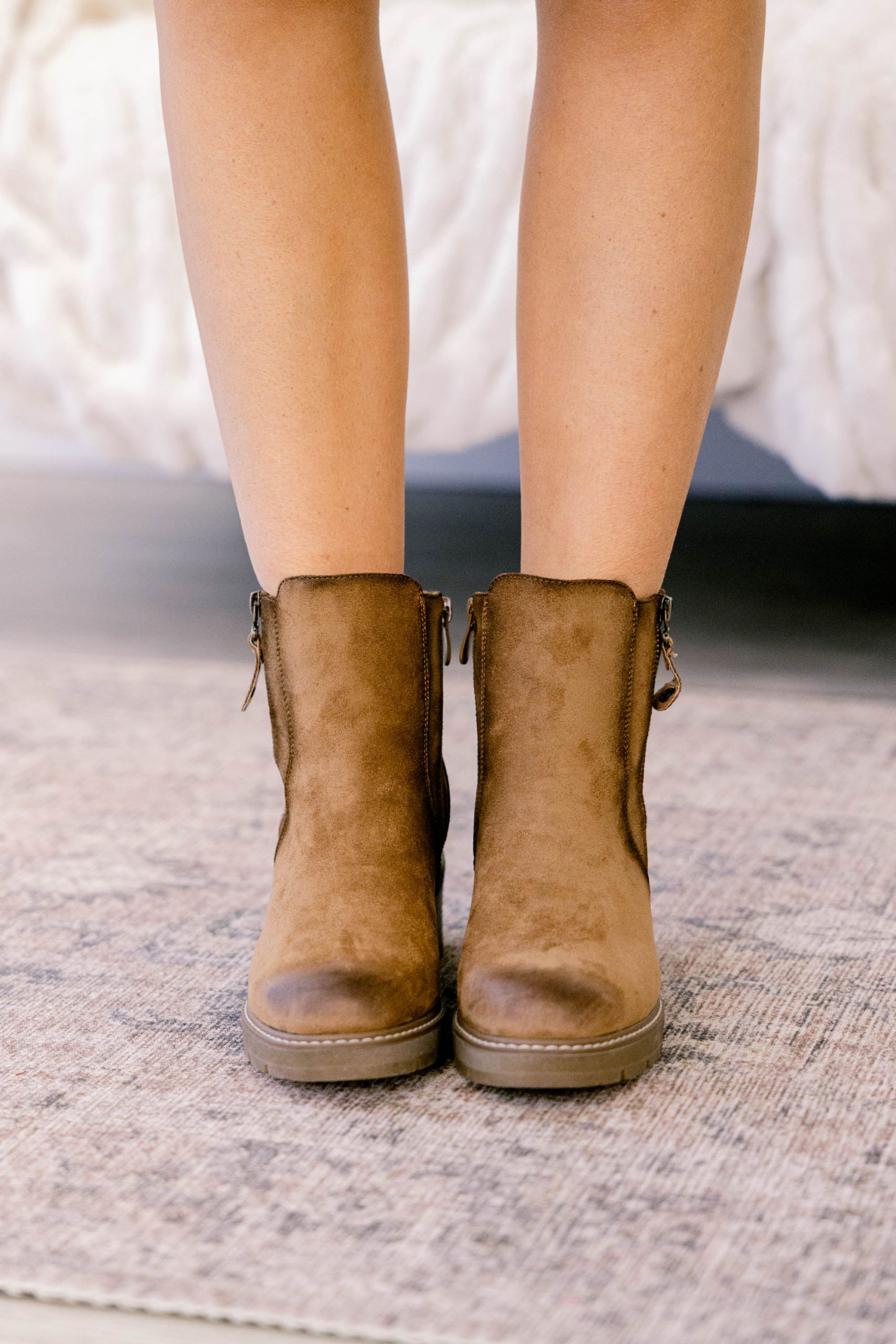 If I Only Knew Booties, New Tan - Image 3