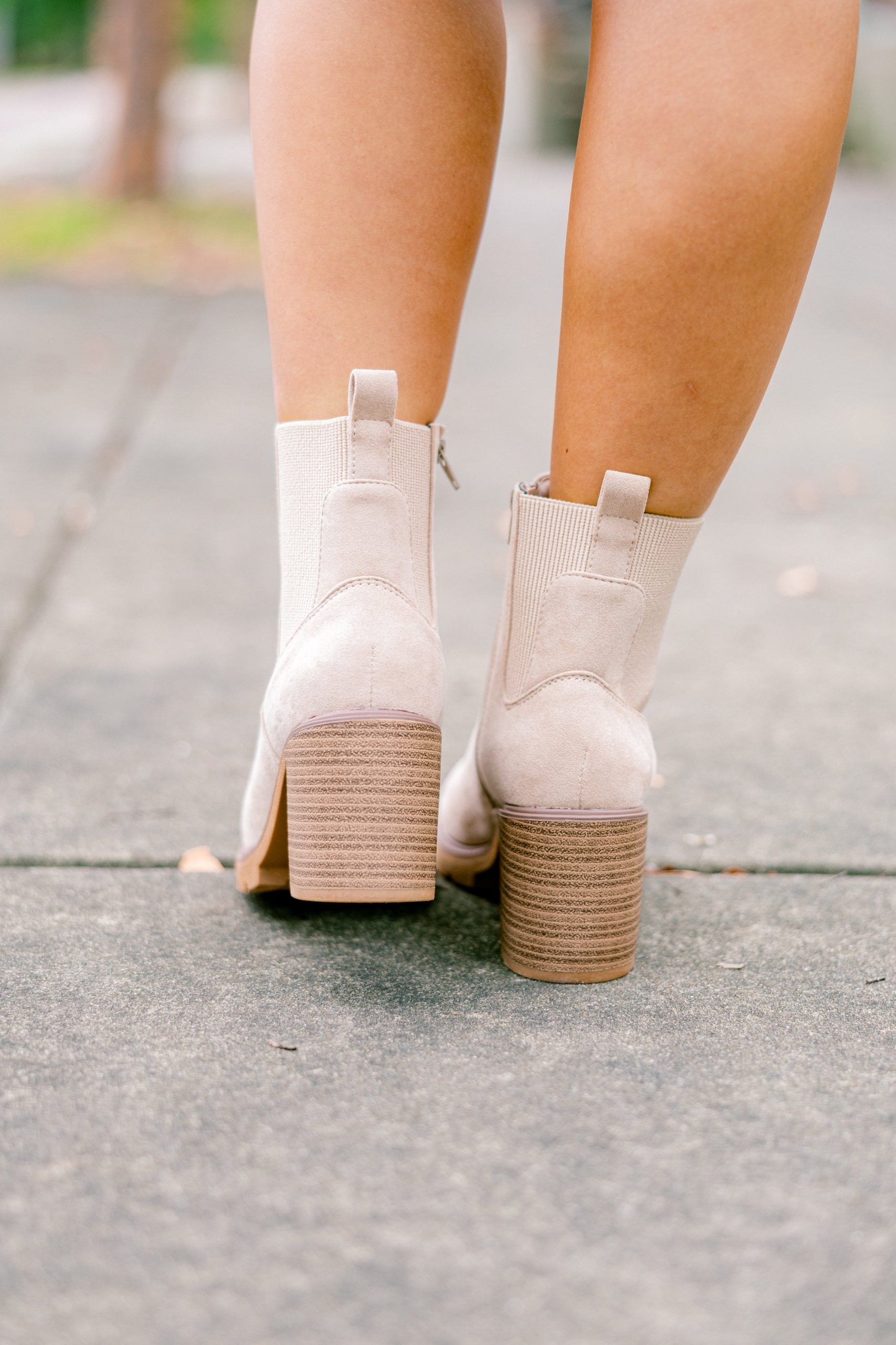 Keep 'Em Close Booties, Sand - Image 5