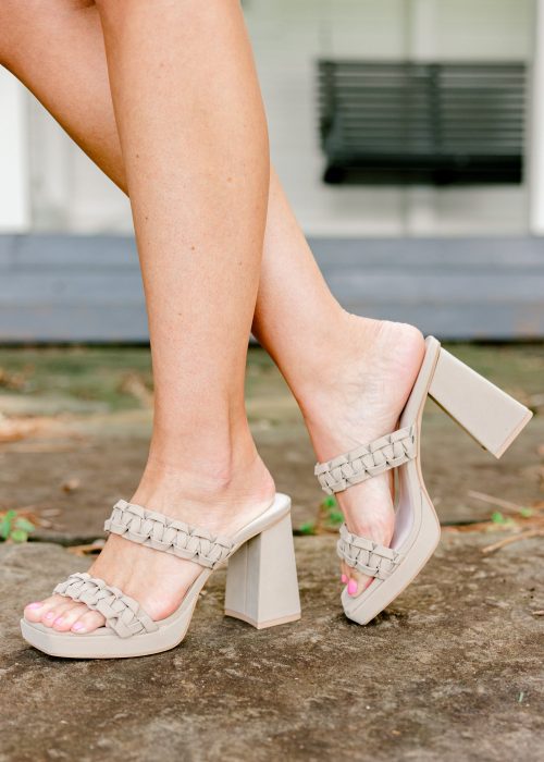 Minding My Own Heels, Taupe