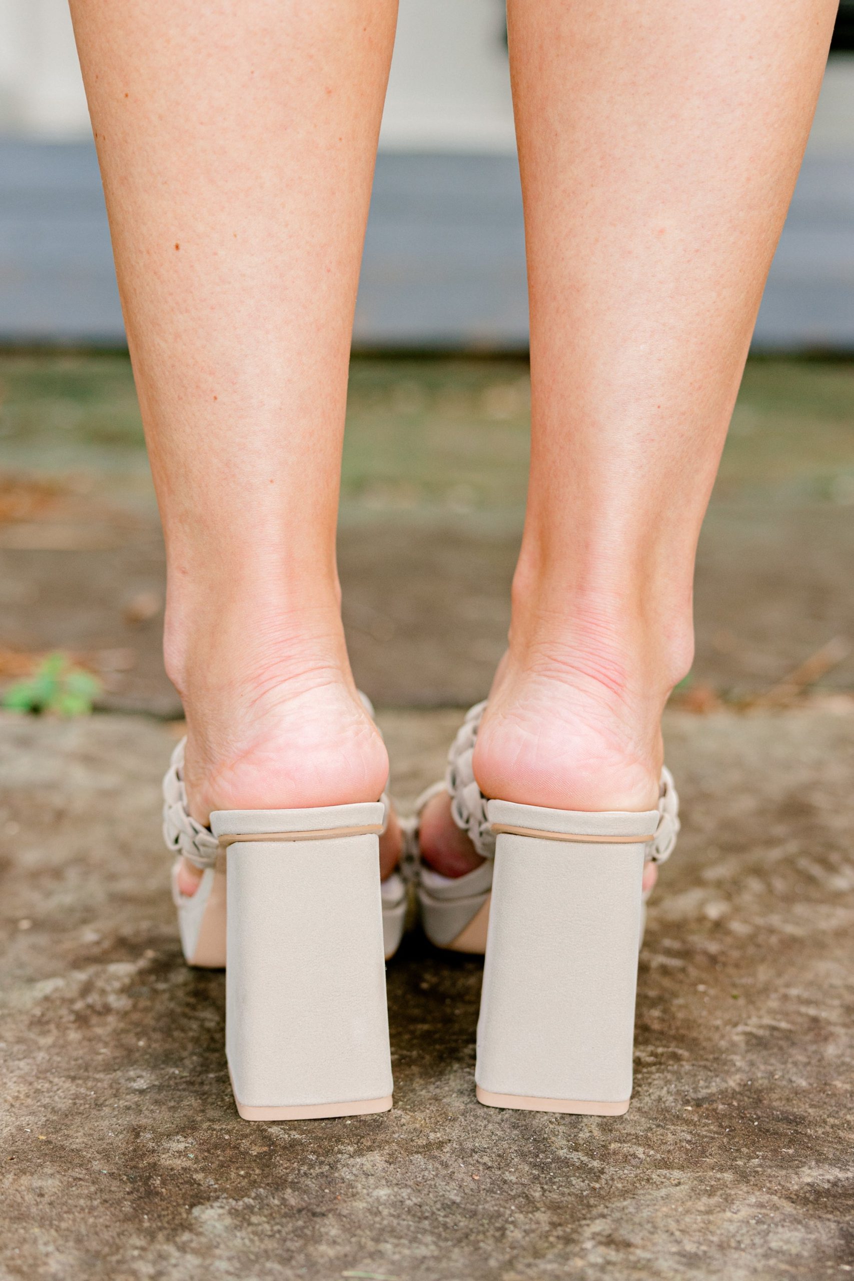 Minding My Own Heels, Taupe - Image 5