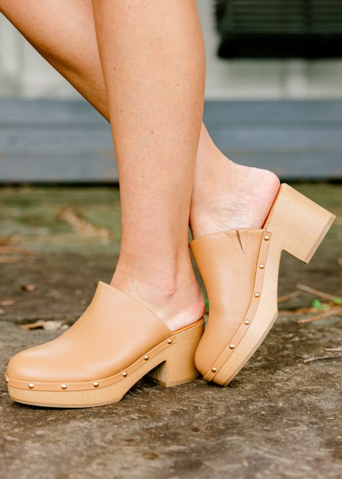 Take You Out Clogs, Tan