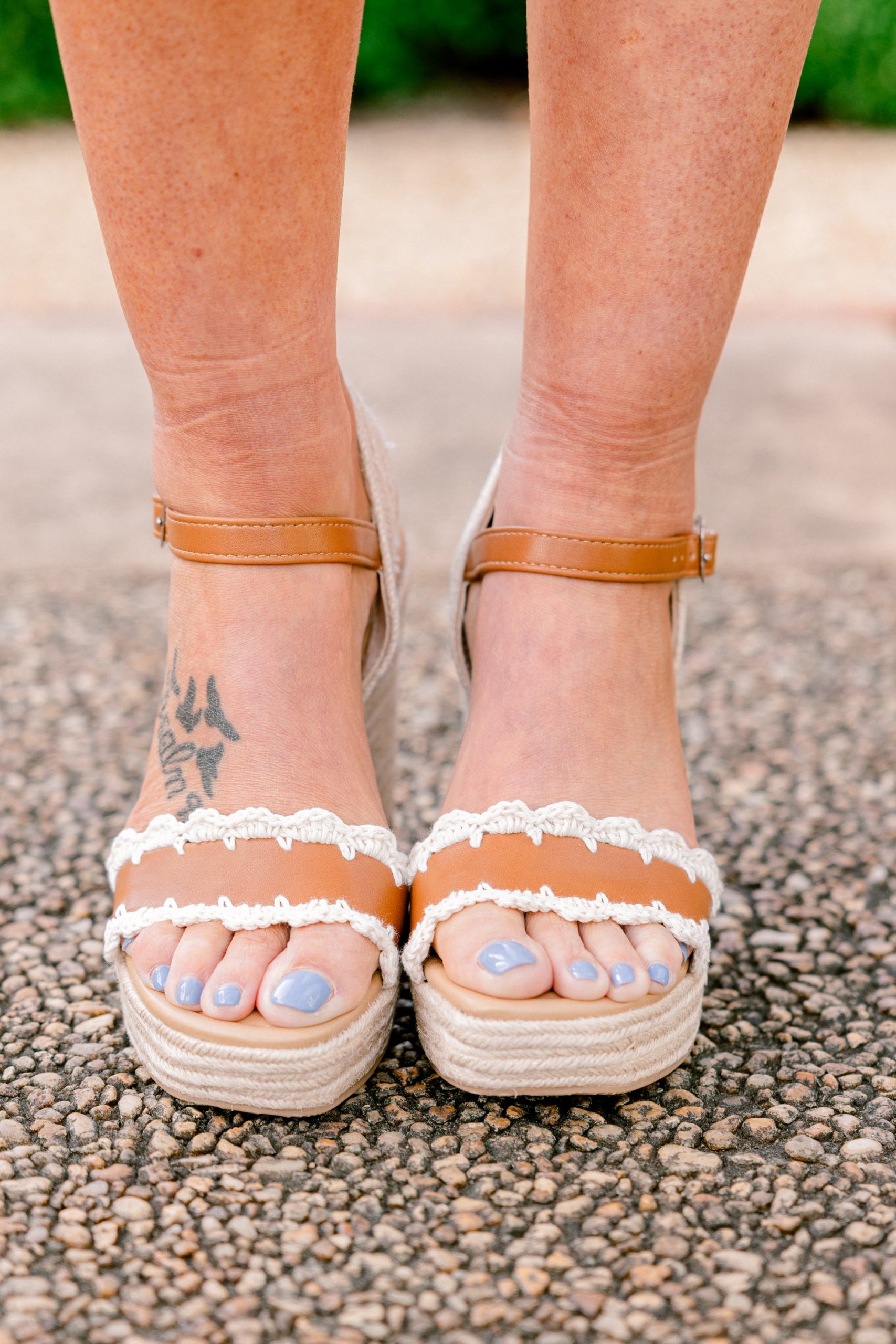 The Beauty of Now Wedges, Tan - Image 4