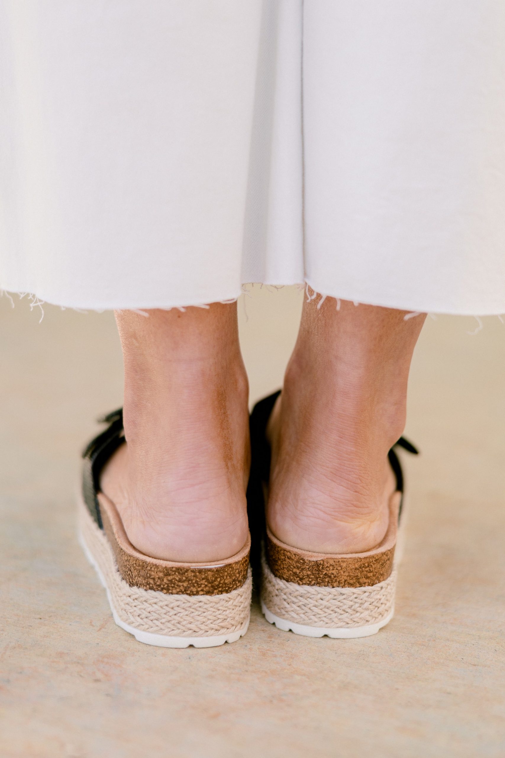 When the Time Is Right Wedges, Black - Image 5